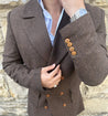 Brown Estate Tweed Coat | Male | Winter | Autumn | Jacket | Men's | Tweed
