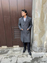 Blinder Grey Tweed Coat | Male | Winter | Autumn | Jacket | Men's | Tweed