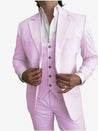 "I'm Just Ken" 3 Piece Pink Linen Suit