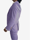 French Lavender 3 Piece Linen Suit