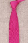 Pink Knitted Tie