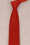 Red Knitted Tie