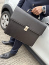 Brown Leather BriefCase | Laptop Bag