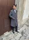 Blinder Grey Tweed Coat | Male | Winter | Autumn | Jacket | Men's | Tweed