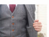 3 Piece Tweed Suit Peaky Grey